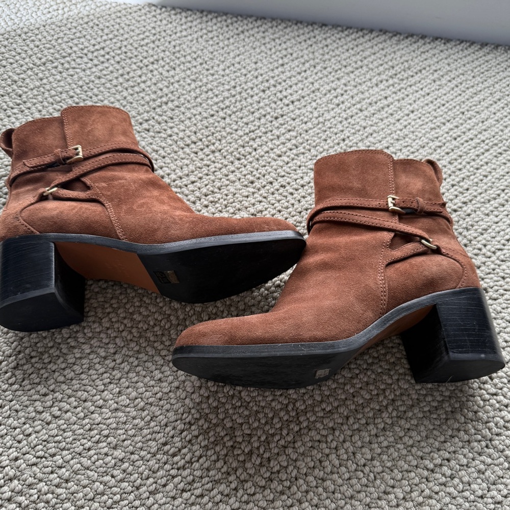 Rag & Bone Suede Ankle Boots - Picture 7 of 8